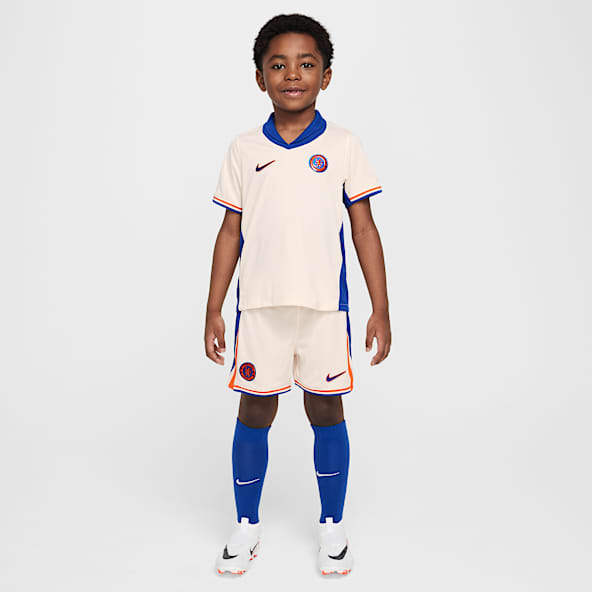 Kids Chelsea Kit Shirts 24 25. Nike IE